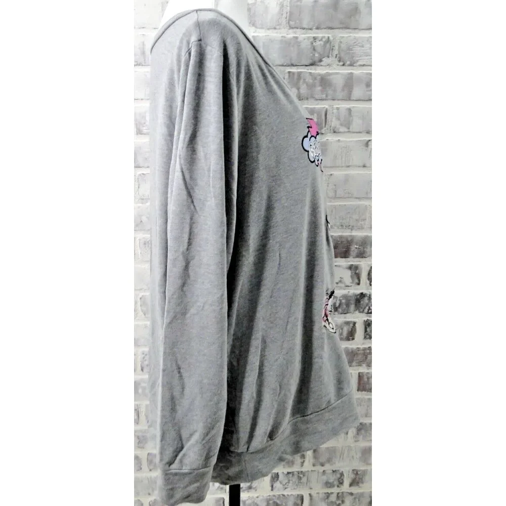 Rebel‎ Wilson for Torrid Patchwork Sweatshirt size 2 Free Shipping! Pre-owned